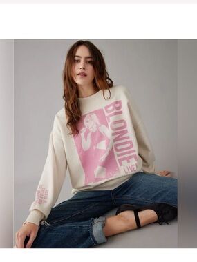 American Eagle Blondie distressed  Sweatshirt